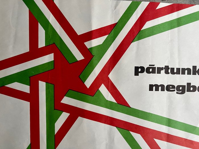 MSZMP - Hungarian Socialist Workers' Party Central Committee Agitation and Propaganda Department - Long live the unbreakable unity of our party and our people - USSR, Soviet Union, Commist, - - Anni ‘60