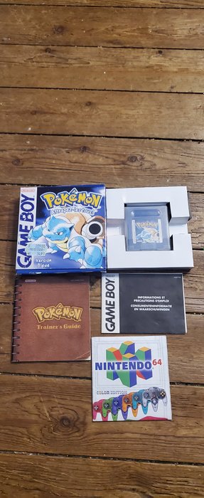 Nintendo Gameboy Classic - Pokémon Blue - Video game - In original box