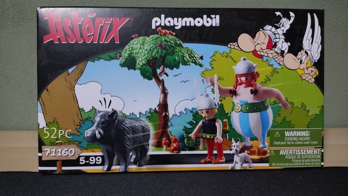 Playmobil (德國摩比) - Asterix - 摩比 Wild Boar Hunt