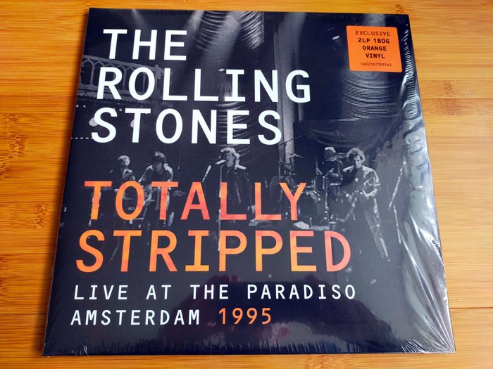 Mick Jagger & Related, Rolling Stones & Related, The Rolling Stones - Totally Stripped - Live at the Paradiso Amsterdam 1995 - Vinylschallplatte - Farbiges Vinyl - 2023