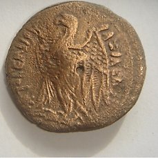 Egito. Ptolemeu VI Filómetor (180-145 a.C.). Trihemiobol - Catawiki