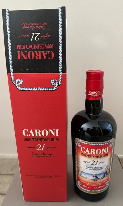 Caroni 1996 21 years old Velier - Extra Strong - 100 Imperial Proof  - b. 2017 - 70 cl