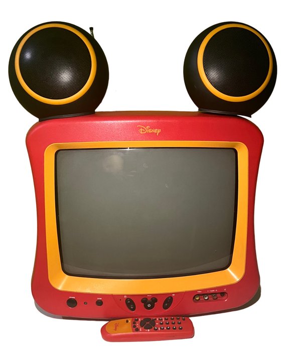 Mickey Mouse TV + remote control