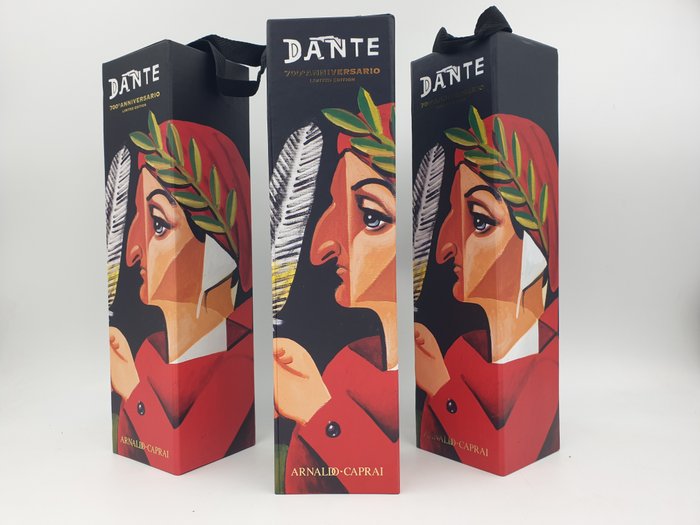 2019 Caprai, 4love Dante Edition - Umbrien - 3 Flasker (0,75 L)