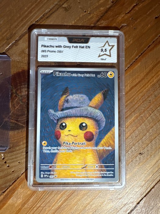 Pokémon - 1 Graded card - Pikachu - PCA 9.5