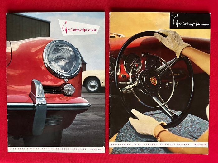 Magazine – Porsche – Christophorus Magazines Nr. 43 & 44 – 1960