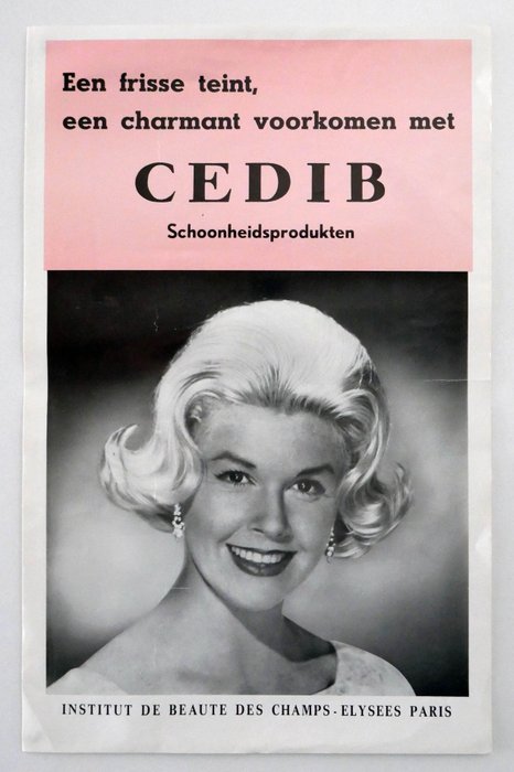 Anonymous - Een charmant voorkomen met Cedib schoonheidsproducten - 1960