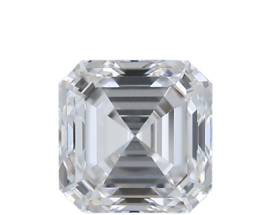 1 pcs Diamante - 1.00 ct - Asscher - D (incolore) - VVS1
