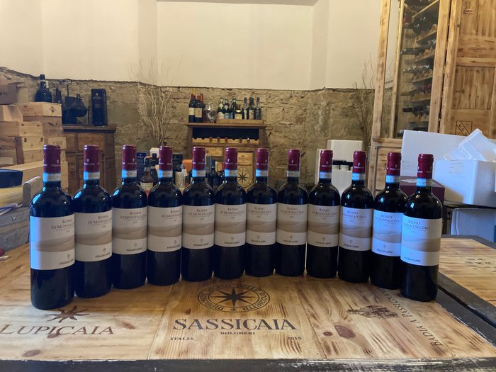 2021 Rosso di Montalcino, Poggio Landi - 托斯卡纳 - 12 Bottles (0.75L)