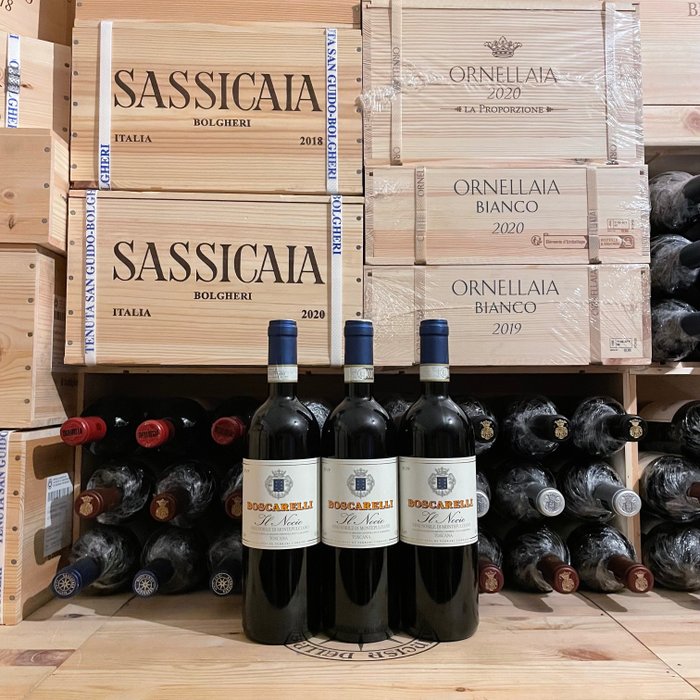 2019 Boscarelli, Nobile di Montepulciano "Il Nocio" - 托斯卡納 DOCG - 3 瓶 (0.75L)