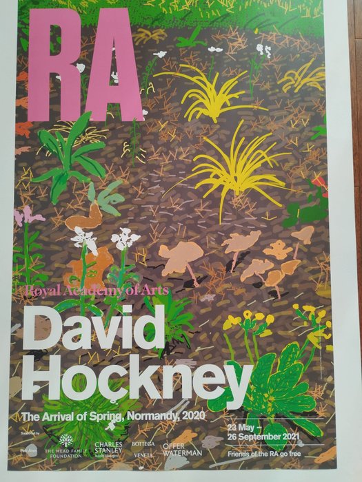 David Hockney - Exposition au Royal academy of art 2021 - 2020s