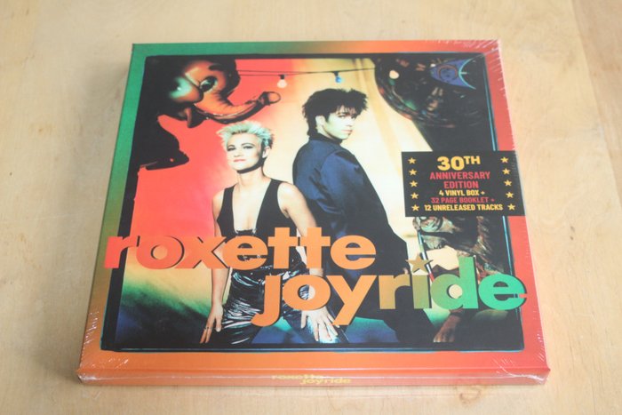 Roxette - Joyride - Deluxe 4LP Edition - LP-boksi - 2021