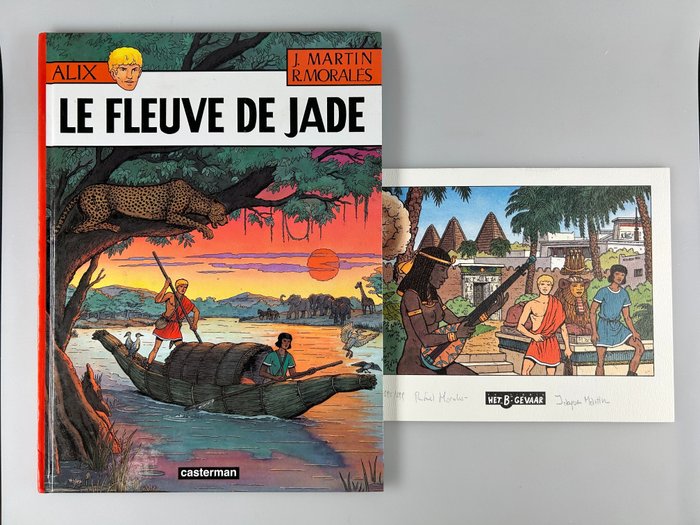 Alix T23 - Le Fleuve de Jade + ex-libris - C - 1 Album - Prima edizione - 2003