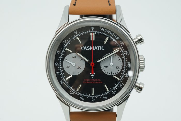 Vasmatic - Nincs minimálár - Black Mechanical Chronograph - Férfi - 2011 utáni