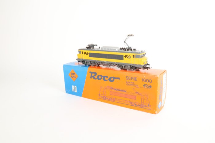 Roco H0 - 04184 C - Locomotiva elettrica (1) - Serie 1600 senza trasferimenti - NS