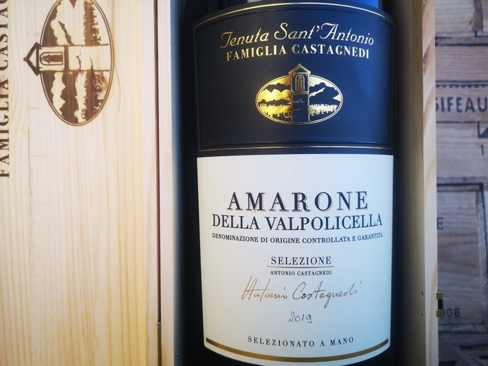 2019 Tenuta Sant'Antonio Selezione Antonio Castagnedi - Amarone della Valpolicella DOCG - 1 麦肯齐瓶 (5.0L)