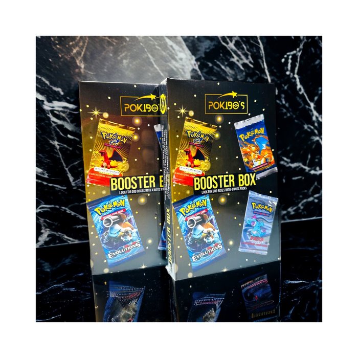 Pokémon - 2 Booster box - 2x Pokibo's Booster Mystery Box - Vol. 2