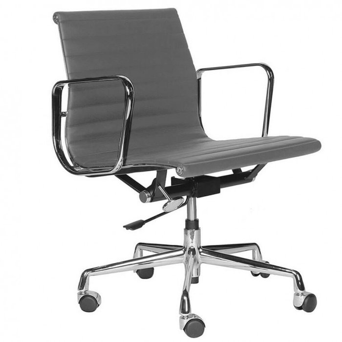 Vitra - Charles & Ray Eames - Chaise - LE 117 - Aluminium, Textile