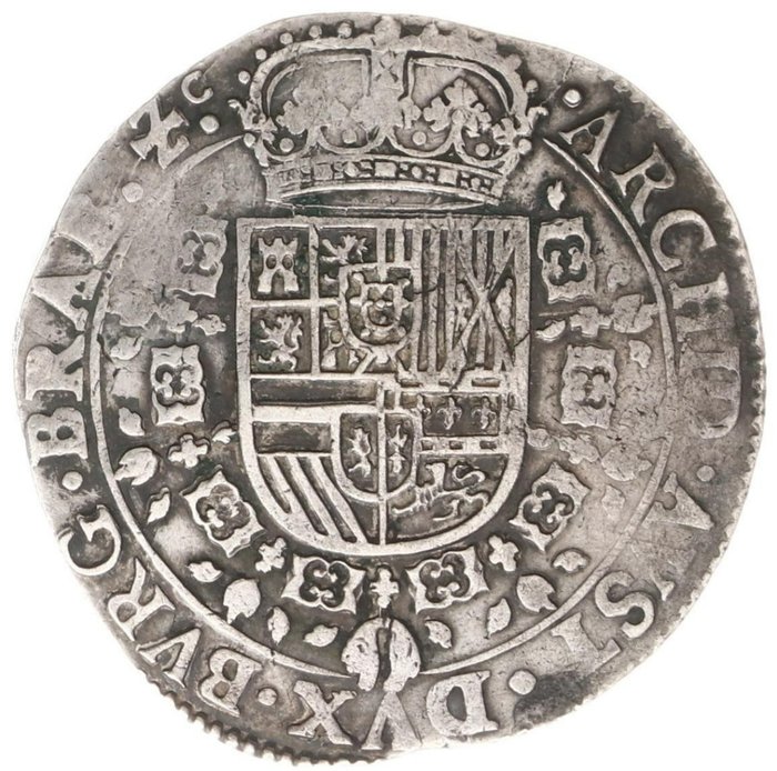 Spaans Nederland, Brabant, Antwerpen. Filippo IV di Spagna (1633). Patagon