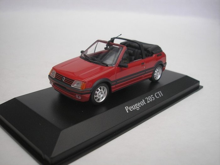 Maxichamps 1:43 - Model kabrioletu - Peugeot 205 CTI - 1990 - wyd