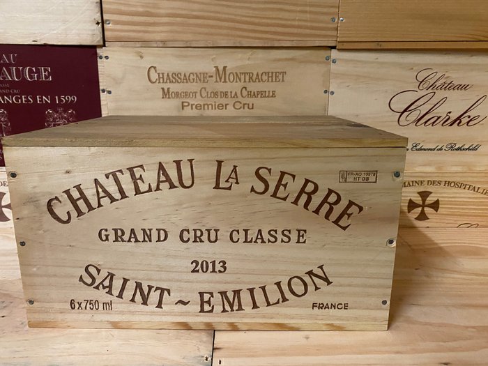 2013 Chateau La Serre - 圣埃米利永 Grand Cru Classé - 6 Bottles (0.75L)