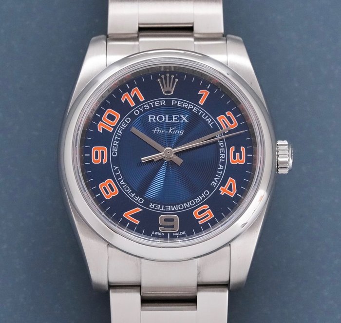 Rolex - Oyster Perpetual 34 'Harley Dial' - 114200 - Άνδρες - 2011-σήμερα