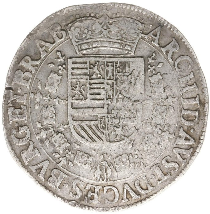 Niederlande, Spanisch Niederlande. Albrecht & Isabella (1598-1621). Patagon
