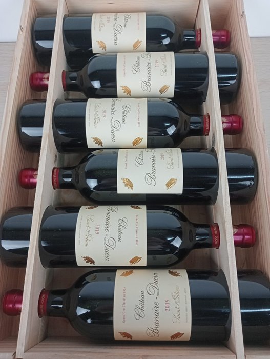 2019 Château Branaire-Ducru - Bordeaux, Saint-Julien Grand Cru Classé - 6 Flaskor (0,75L)