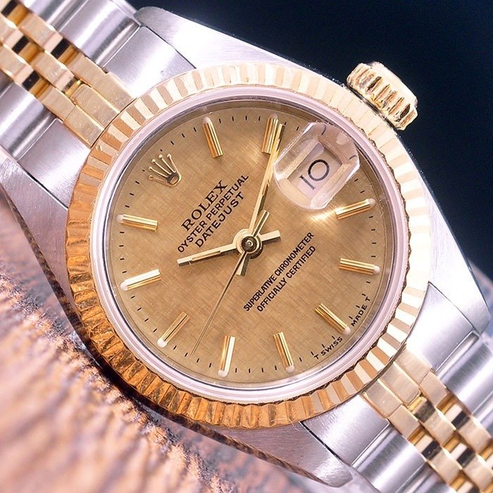 Rolex - Oyster Perpetual Datejust - Ref. 69173 - Kobieta - 1990-1999