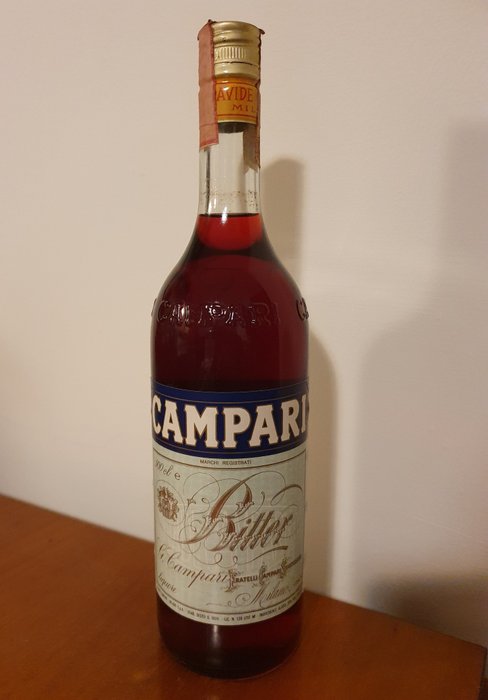 Campari - Bitter  - b. Década de 1980 - 100 cl