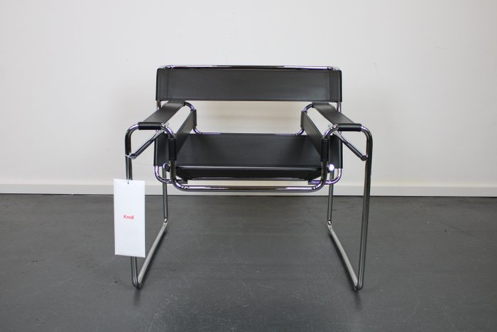 Knoll - Marcel Breuer - Chair - Wassily Chair - Chrome plating, Leather