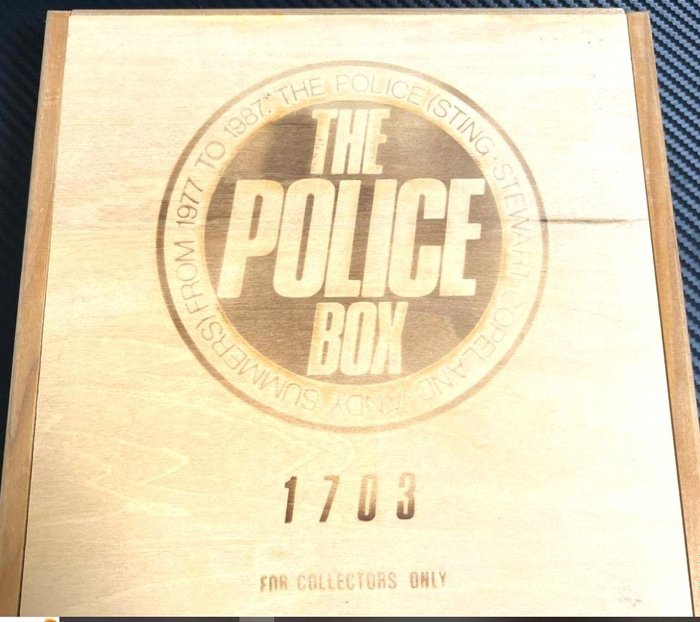 The Police - The Police Box-Set (Sting·Stewart Copeland·Andy Summers) From 1977 To 1987 - Titoli vari - Cofanetto - 1981