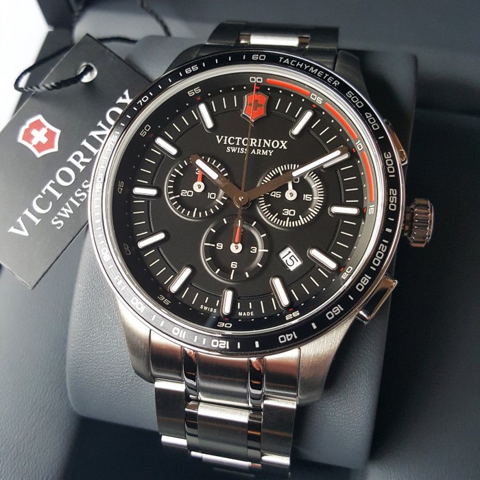 Victorinox - 男士 - Alliance - 計時碼錶 - 新品