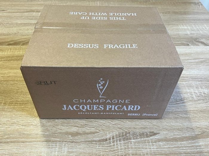 Jacques Picard - Șampanie Brut - 6 Sticle (0.75L)