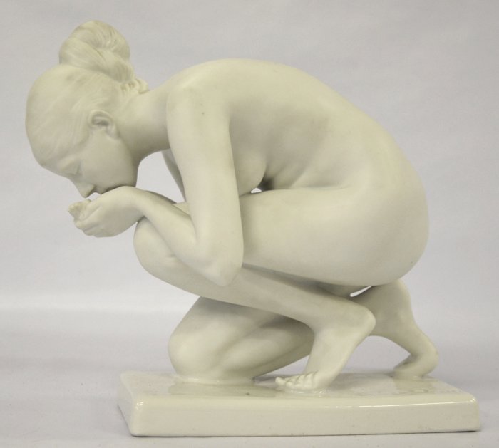 Ernst Wenck (1865-1929) - Rosenthal - Figurine - Porcelaine