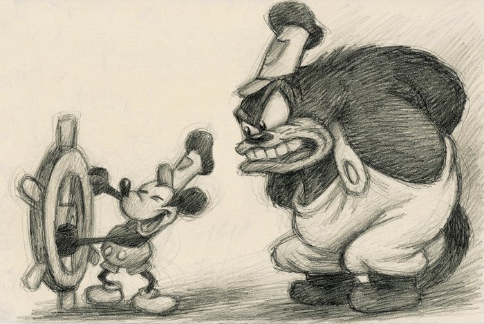 Up - Disney Movie - Original Drawing - Joan Vizcarra - Catawiki