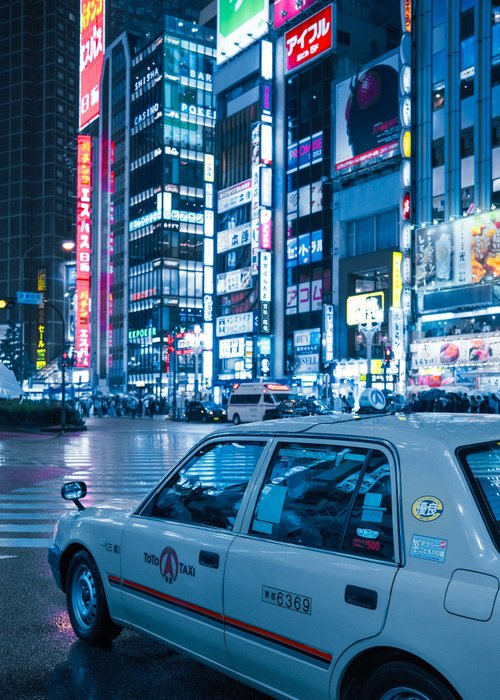 Dominik Valvo - Shinjuku Taxi By Night (Japan 2023)