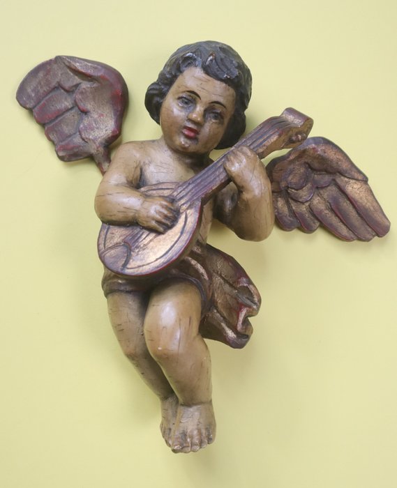 Escultura - Ángel - 27 cm (1) - Madera