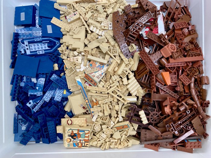 LEGO - Lego 920 ( 255 Bleu FONCE / 285 Brun / 380 Sable
