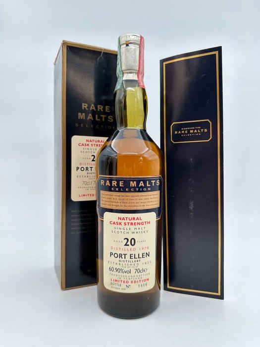 Port Ellen 1978 20 years old - Rare Malts Selection - Original bottling  - b. 1998  - 70cl