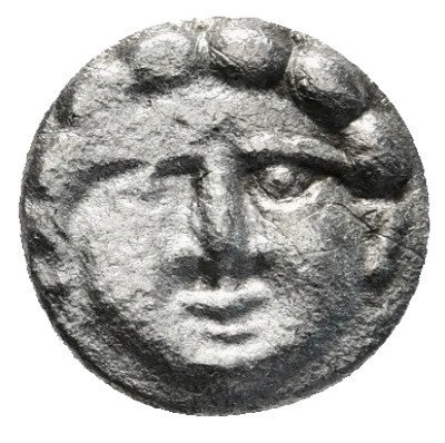 Pisidien Selge. Obol Circa 350-300 BC