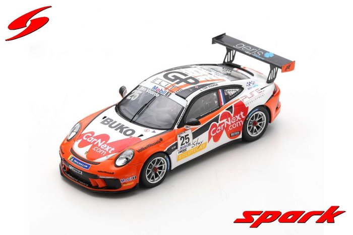 Porsche 911 GT3 Cup #25 Porsche Supercup Champion 2020 1:43 - Pienoismalliauto