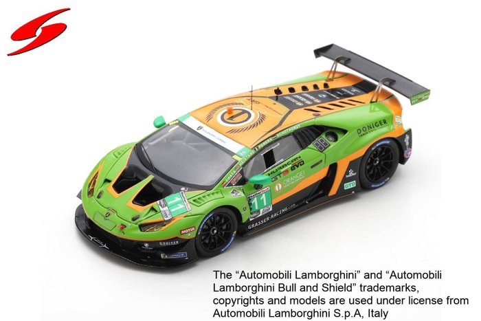 Lamborghini Huracán GT3 EVO No.11 GRT Grasser Racing Team 24H Daytona 2020 Spark 1:43 - 1 - Model car