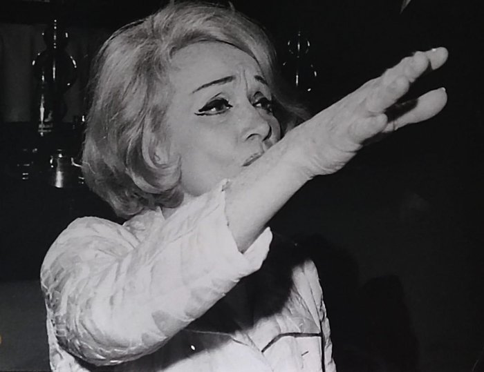 Unknown - Marlene Dietrich at The Opening of One Woman’s Broadway Show 1967