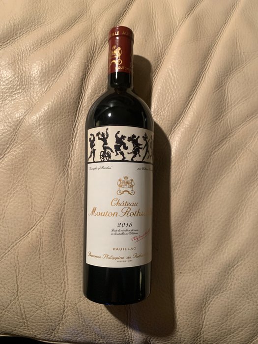 2016 Chateau Mouton Rothschild - Pauillac 1er Grand Cru Classé - 1 Bottle (0.75L)