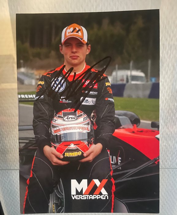 Formule 1 - Max Verstappen - 2014 - Carte de fans