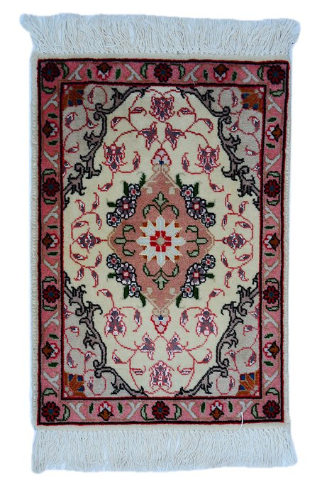 大不里士 50 絲綢抹布 - 小地毯 - 40 cm - 30 cm