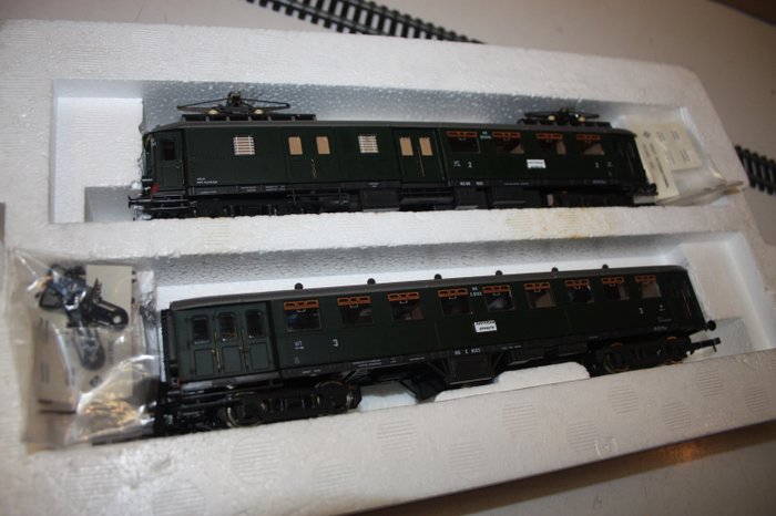 Roco H0 - 04190 S - Treno automotore (1) - Set trenino componibile in due parti mB4D+Ces - NS