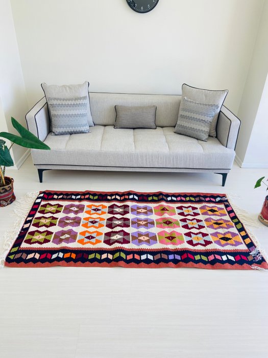 凯利姆平织地毯 - 210 cm - 98 cm
