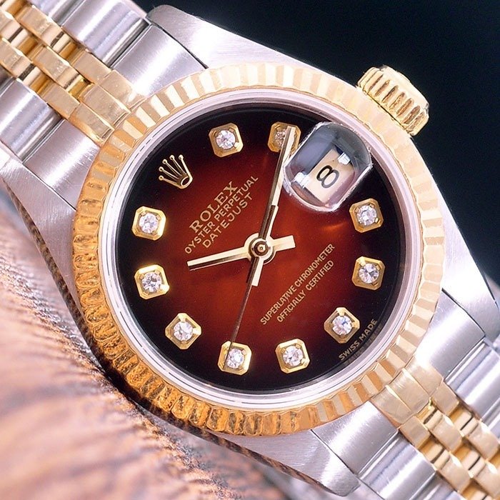 Rolex - Oyster Perpetual Datejust - Ref. 69173G - Donna - 1990-1999